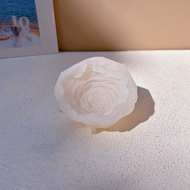 Peony Silicone Mold Factory - OEM Round Cake Tool for Resin Candle Soap