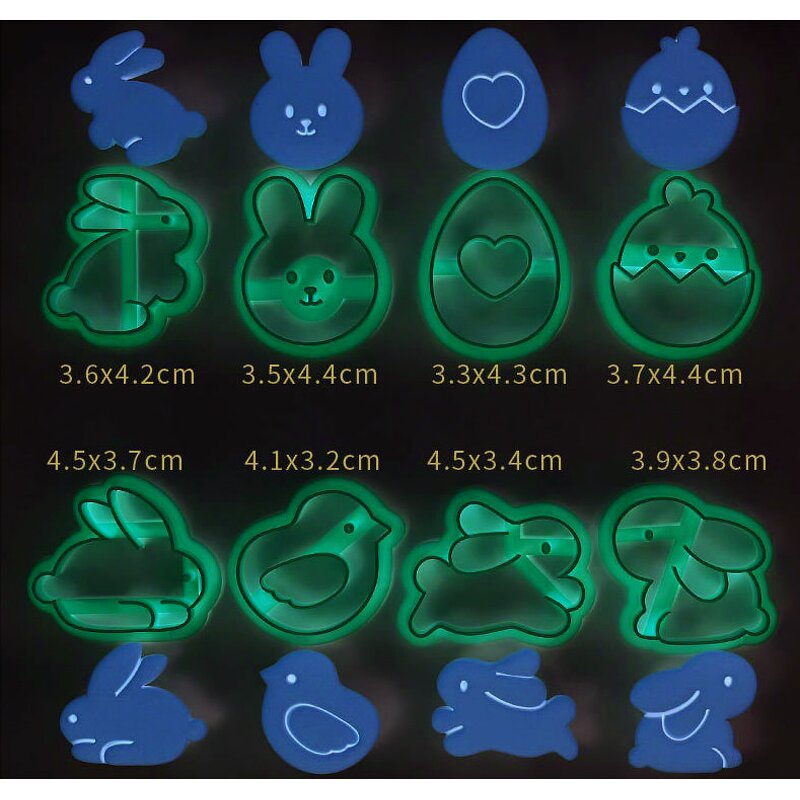 Easter Cookie Cutter Manufacturer - OEM Plastic Mold Baking DIY Kitchen Set