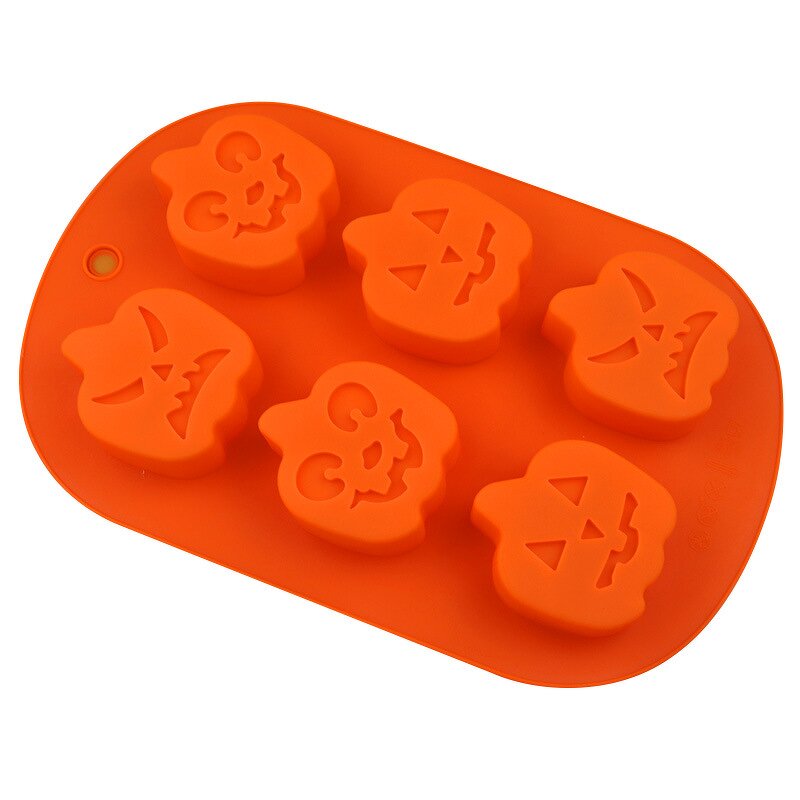 Pumpkin Chocolate Mold Manufacturer - Custom 6 Cavity Halloween Candy Mold