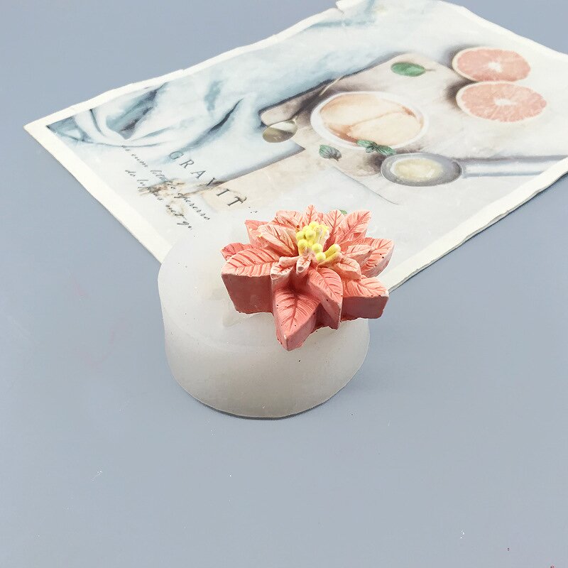 Holly Leaf Mold Factory - OEM Food Grade Flower Fondant Chocolate Mold