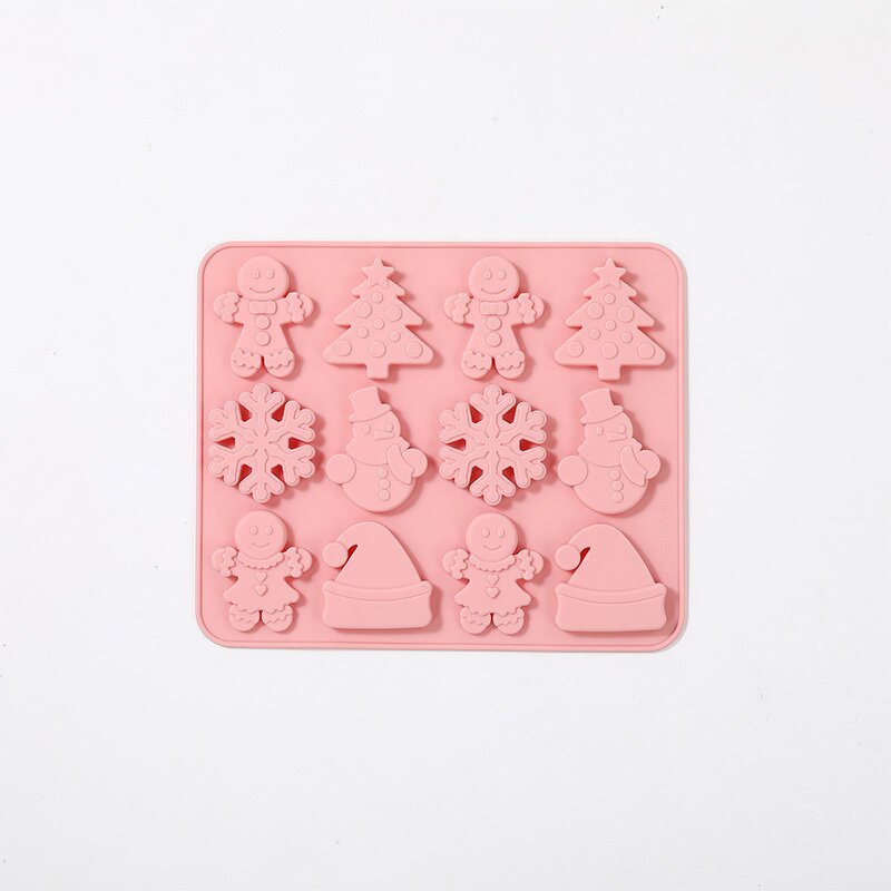 Christmas Chocolate Mold Manufacturer - Custom 3D Tree Santa Candy Mould Bulk