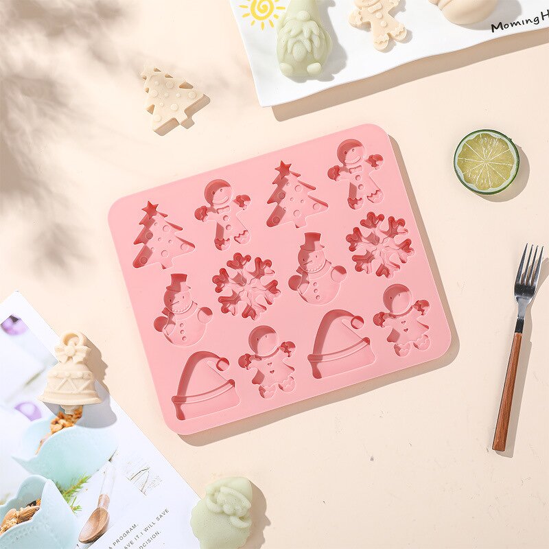 Christmas Chocolate Mold Manufacturer - Custom 3D Tree Santa Candy Mould Bulk