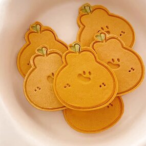 Mini Cookie Cutter Factory - OEM PLA Peanut Chestnut Corn Lemon 3D Baking Mold