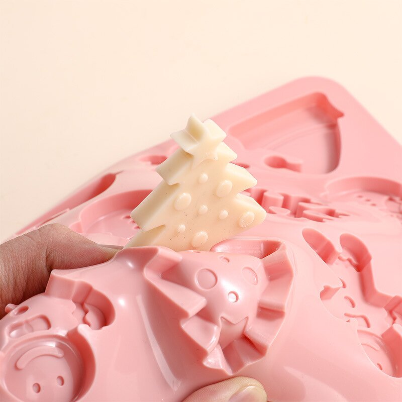 Christmas Chocolate Mold Manufacturer - Custom 3D Tree Santa Candy Mould Bulk