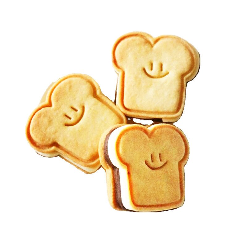 Smile Face Cookie Cutter Manufacturer - Custom 3D Cartoon Toast Bread Shape Mold