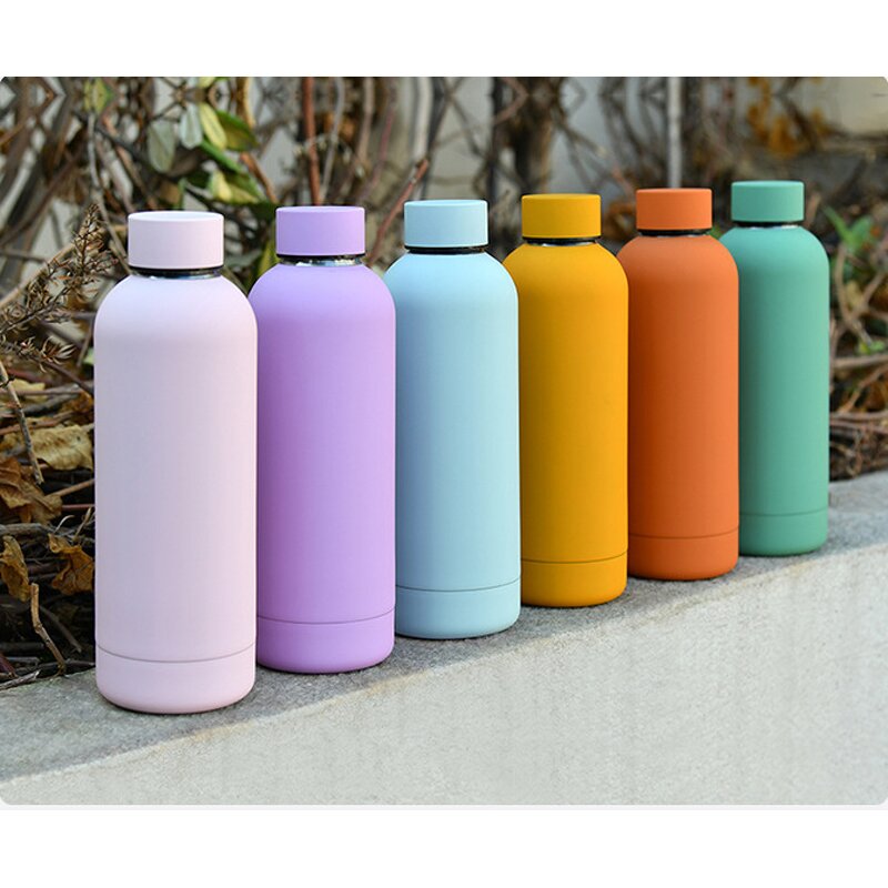 Matte Water Bottle Manufacturer - OEM 500ml Double Walled Stainless Steel