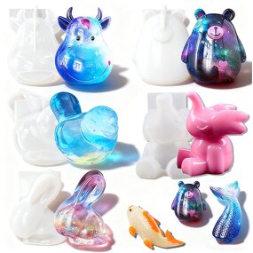 Animal Resin Molds Manufacturer - OEM 3D Epoxy Silicone Molds Bulk Supply