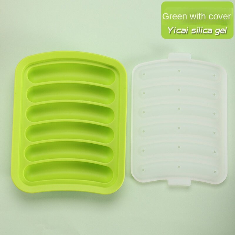 Sausage Silicone Mold Manufacturer - OEM 6 Cavity Hotdog Maker Baking Mold