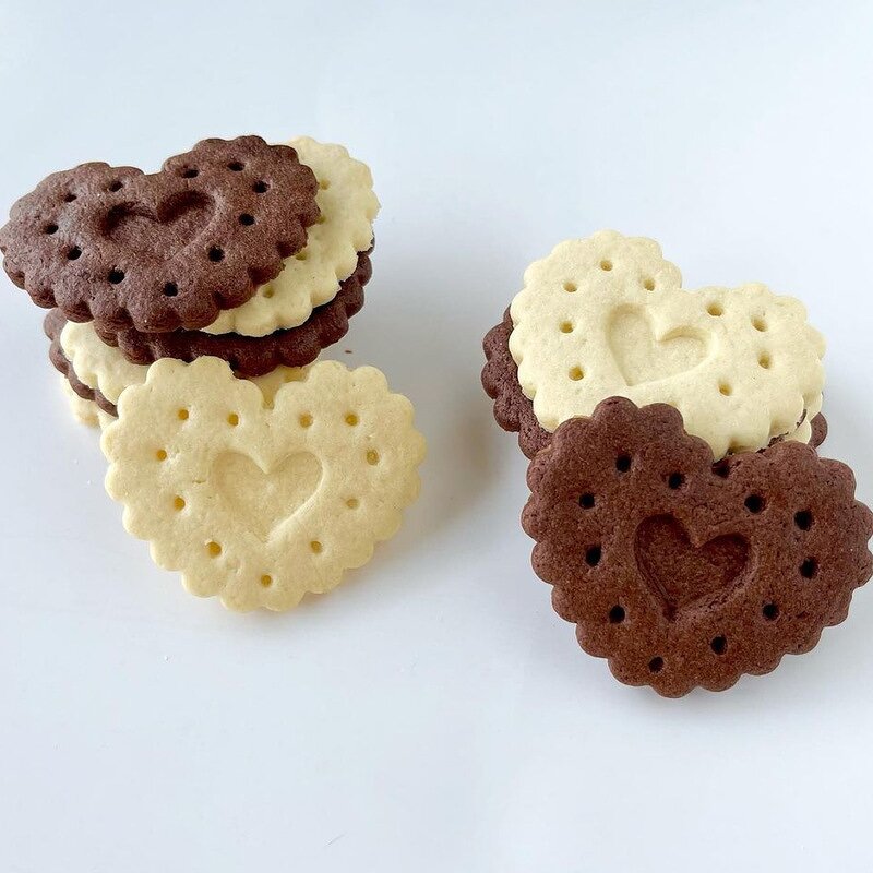 Cookie Cutter Mold Factory - OEM Jam Filled Heart Lemon Flower Pressed Mold