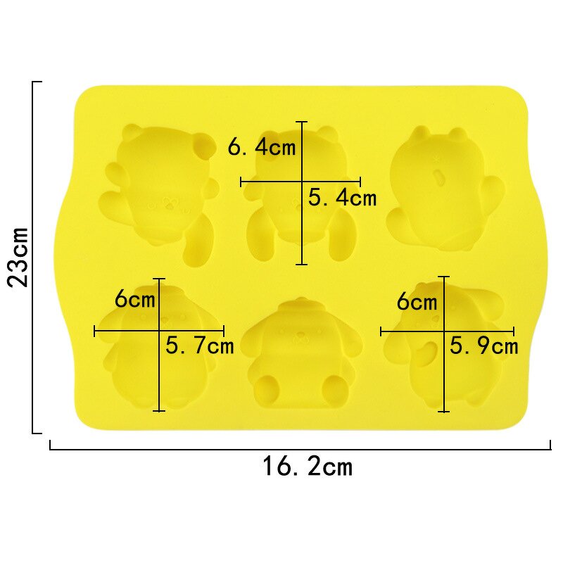 Puppy Silicone Mold Factory - OEM 3D Animal Fondant Chocolate Cake Decor Mold