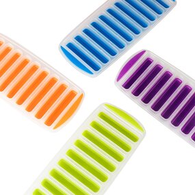 Ice Cube Tray Factory - OEM Reusable Easy Push Long Cube Ice Stick Mold