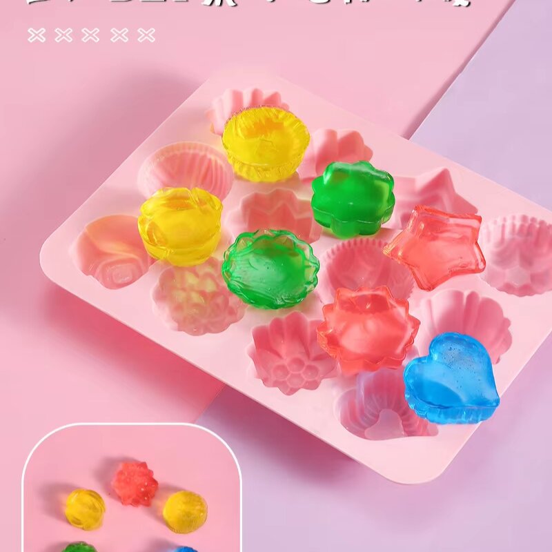 Flower Ice Cube Mold Manufacturer - Custom 12-Cavity Cake Chocolate Candy Mold