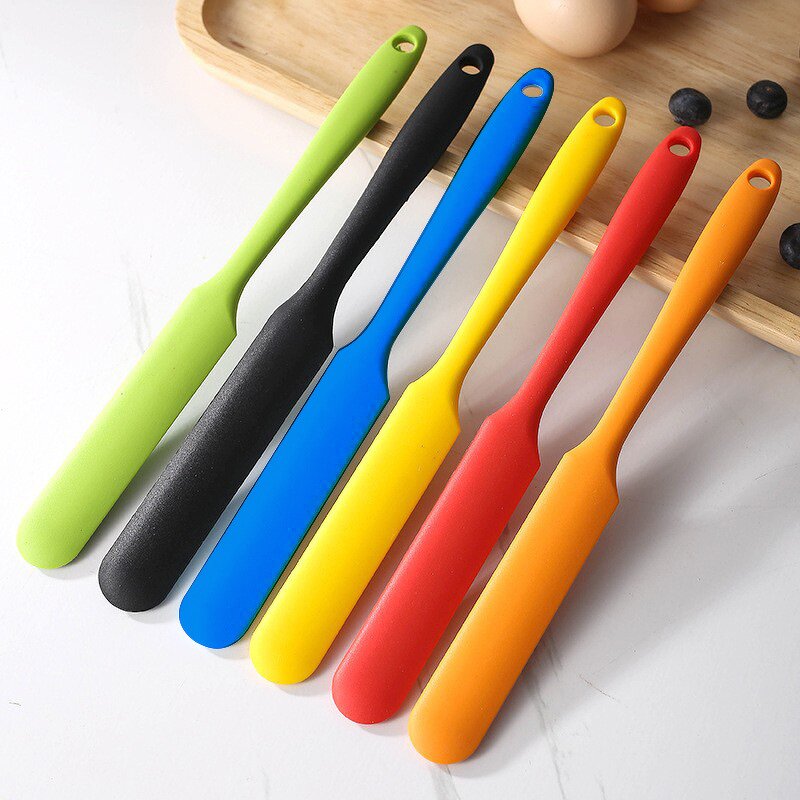 Silicone Spatula Factory - OEM Small Jam Butter Scraper Baking Utensils