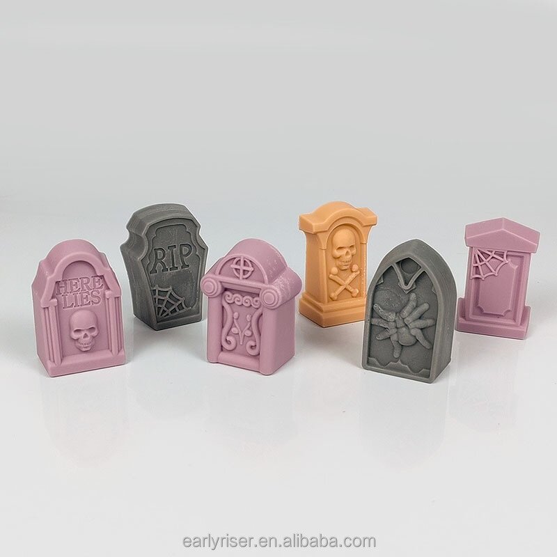 Halloween Mold Manufacturer - Custom Tombstone Silicone Mold Food Grade