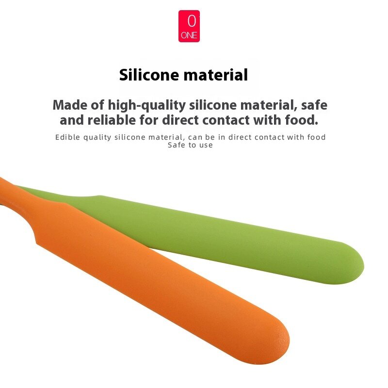Silicone Spatula Factory - OEM Small Jam Butter Scraper Baking Utensils