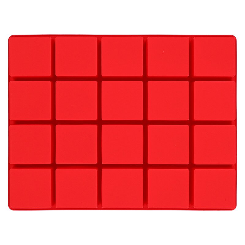 Square Soap Mold Manufacturer - Custom 6-Cavity Silicone Mould for Crafts