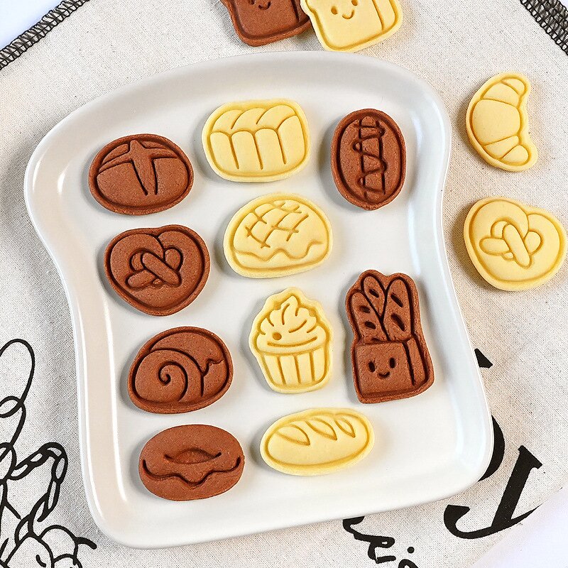 Mini Bread Mold Factory - OEM Baguette Toast Press Cookie Cutter Baking Tool