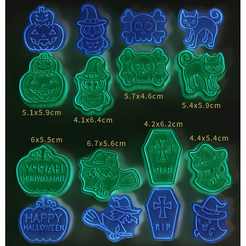 Halloween Cookie Cutter Manufacturer - OEM 3D Fondant Biscuit Baking DIY Set