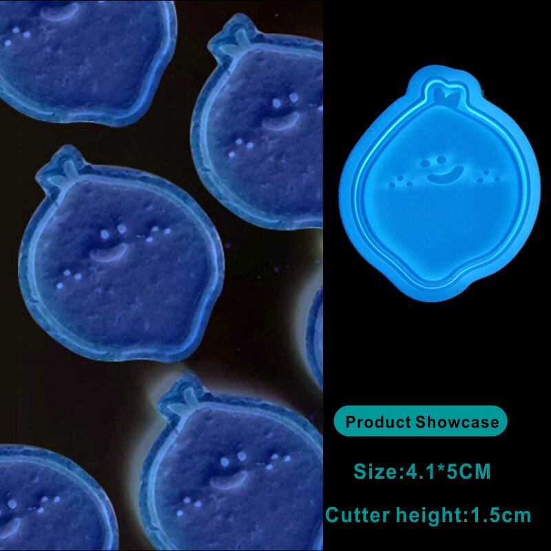 Mini Cookie Cutter Factory - OEM PLA Peanut Chestnut Corn Lemon 3D Baking Mold