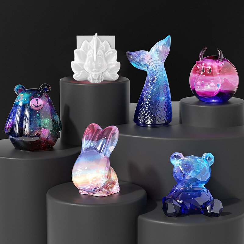 Animal Resin Molds Manufacturer - OEM 3D Epoxy Silicone Molds Bulk Supply