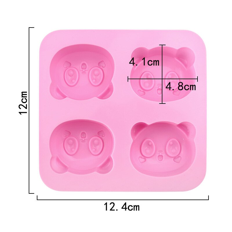 Panda Fondant Mold Factory - OEM Cake Decorating Cupcake Topper Candy Mold