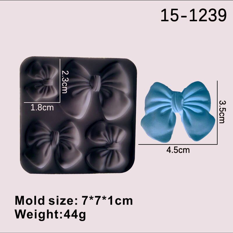 Bow Silicone Mold Manufacturer - Custom Multi-Size Fondant Cake Decor Mold