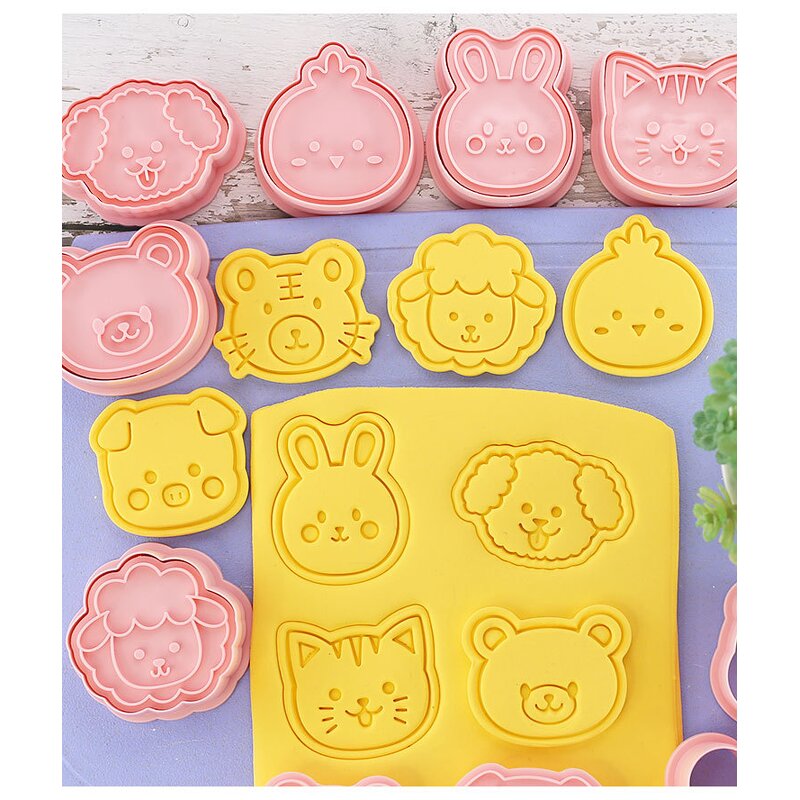 Animal Face Cookie Cutter Factory - OEM Cartoon Press Fondant Baking DIY Mold