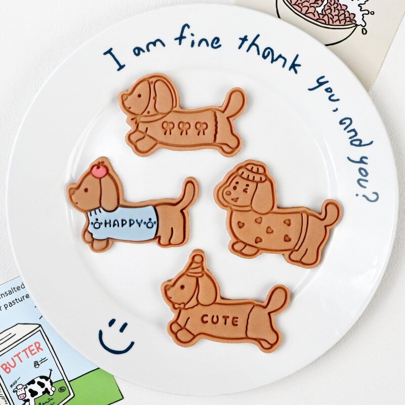 Dachshund Cookie Cutter Factory - OEM Cartoon 3D Pet Biscuit Fondant Mold