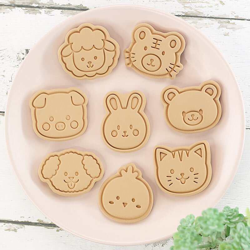 Animal Face Cookie Cutter Factory - OEM Cartoon Press Fondant Baking DIY Mold