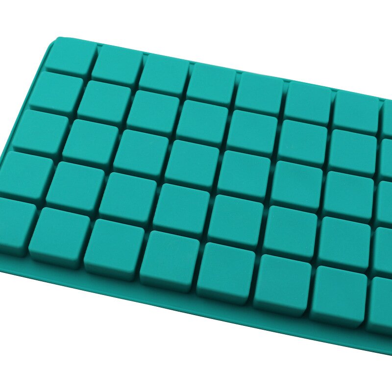 Square Chocolate Mold Manufacturer - Custom 40 Cavities Cube Candy Caramel Mold