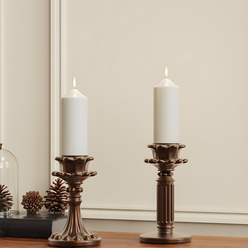 Candlestick Mold Factory - OEM European Style Base Silicone Mold for Decor