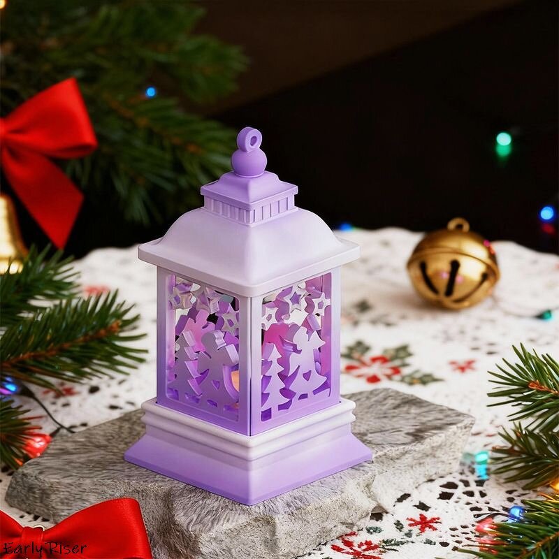 Christmas Candle Mold Factory - Custom Hollow Castle Night Light Silicone Mold
