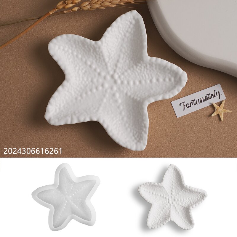 Starfish Mold Factory - OEM Gypsum Marine Irregular Dish Silicone Craft Mold
