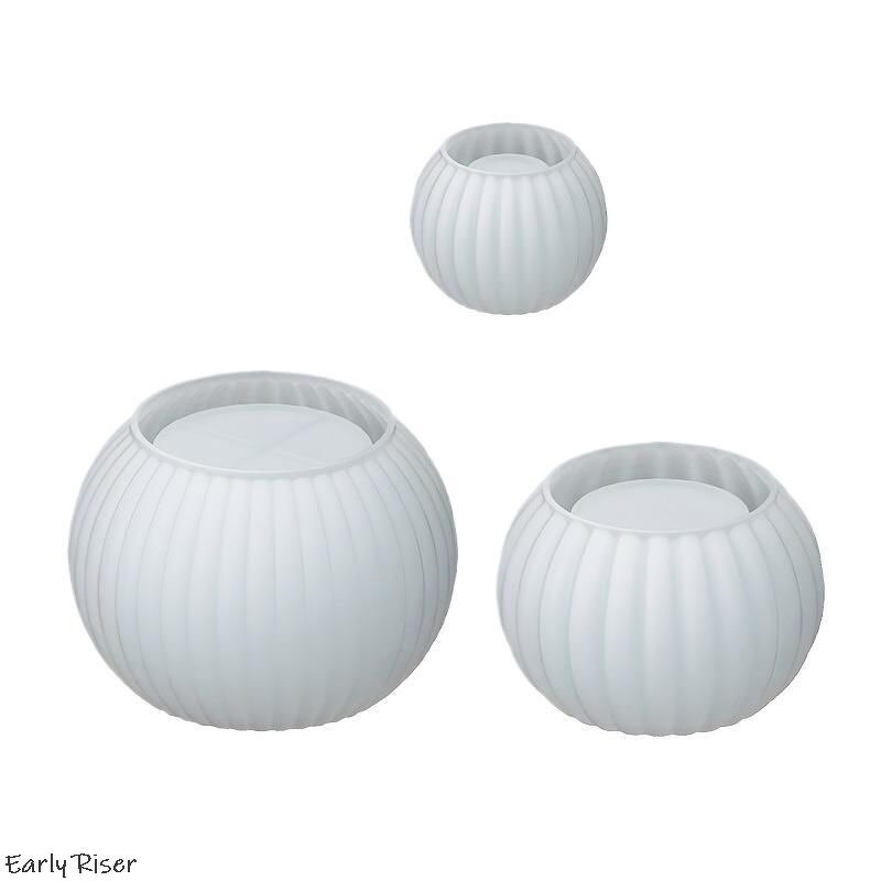 Flower Pot Silicone Mold Factory - Custom Planter Candle Holder Cement Molds