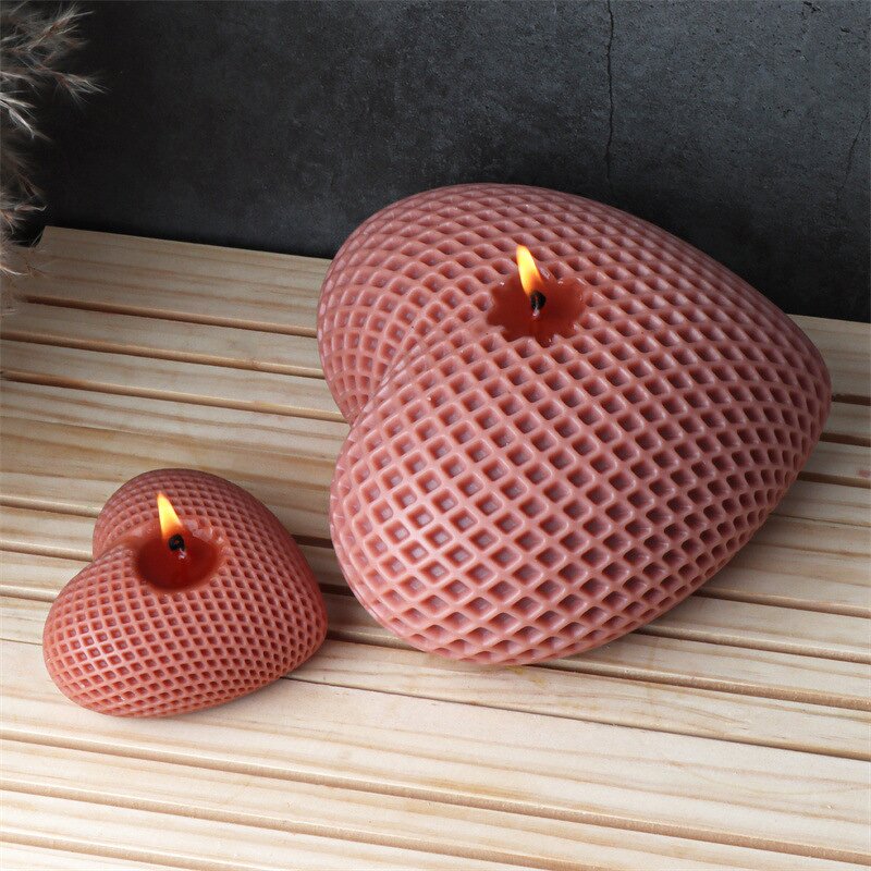 Heart Candle Mold Manufacturer - Custom 3D Woven Valentine Chocolate Mold