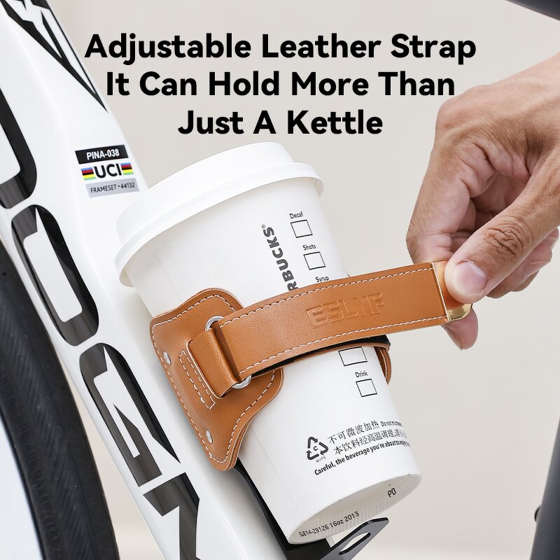 Bicycle Bottle Cage Factory - Retro Cowhide Alloy Adjustable