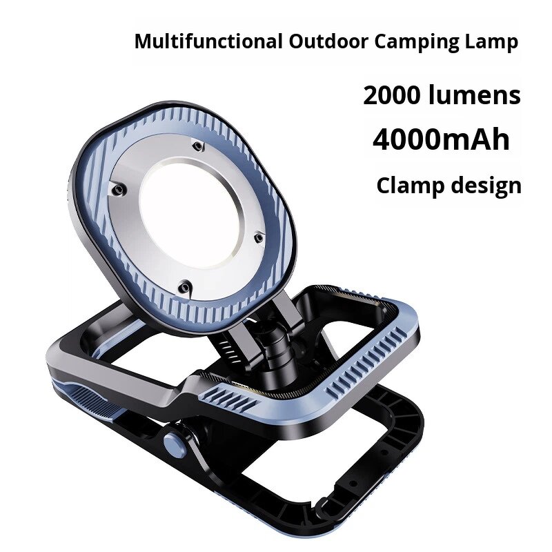 Outdoor Camping Light Manufacturer - Clip-on Rechargeable High-brightness