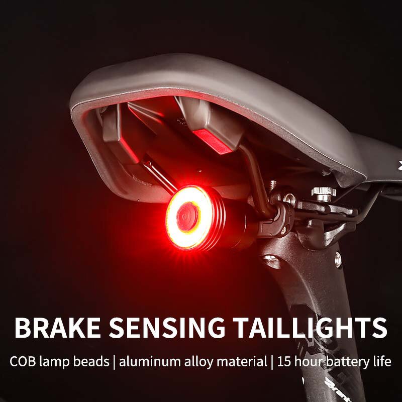 Bike Tail Light Manufacturer - USB Brake Sensing LED Warning