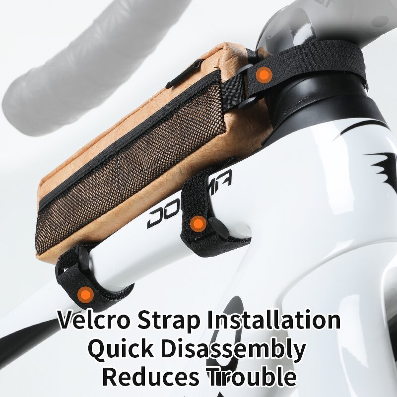 Bike Top Tube Bag Manufacturer - Lightweight Stable Frame Bag