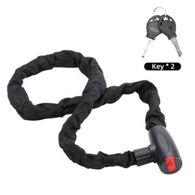 Bike Lock Supplier - Security Cable Chain Anti-Theft Key