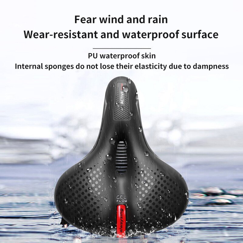 Bike Saddle Manufacturer - Waterproof High Elastic Hollow Seat