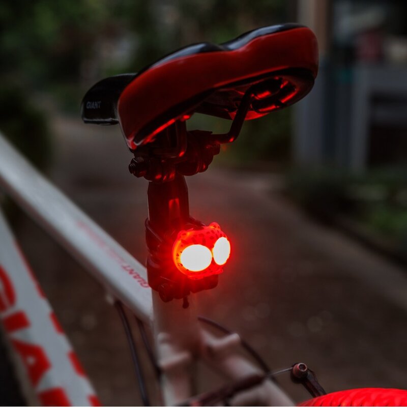 Bicycle Taillight Manufacturer - Cartoon Owl Brake Sensing Light