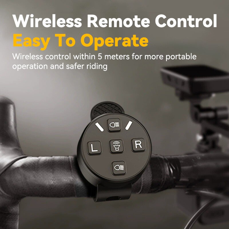 Bicycle Headlight Factory - 1600LM Wireless Remote Control