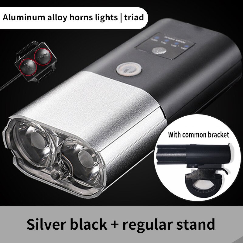 Bicycle Headlight Manufacturer - Waterproof USB Rechargeable Horn