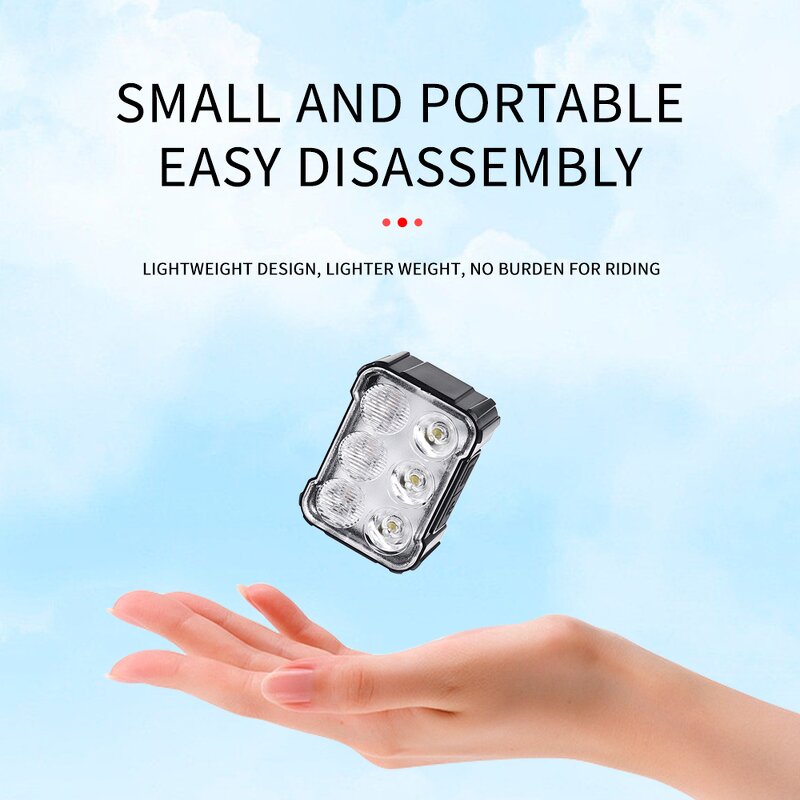 Bike Light Set Manufacturer - Waterproof 4 LED Head Tail Light