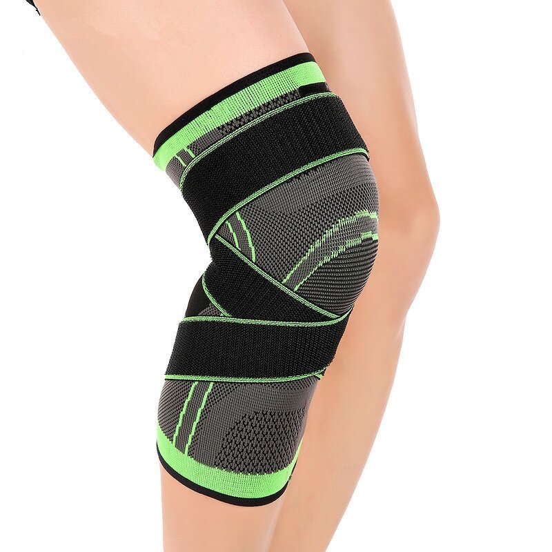 Compression Knee Pads Factory - Outdoor Breathable Knitted Support