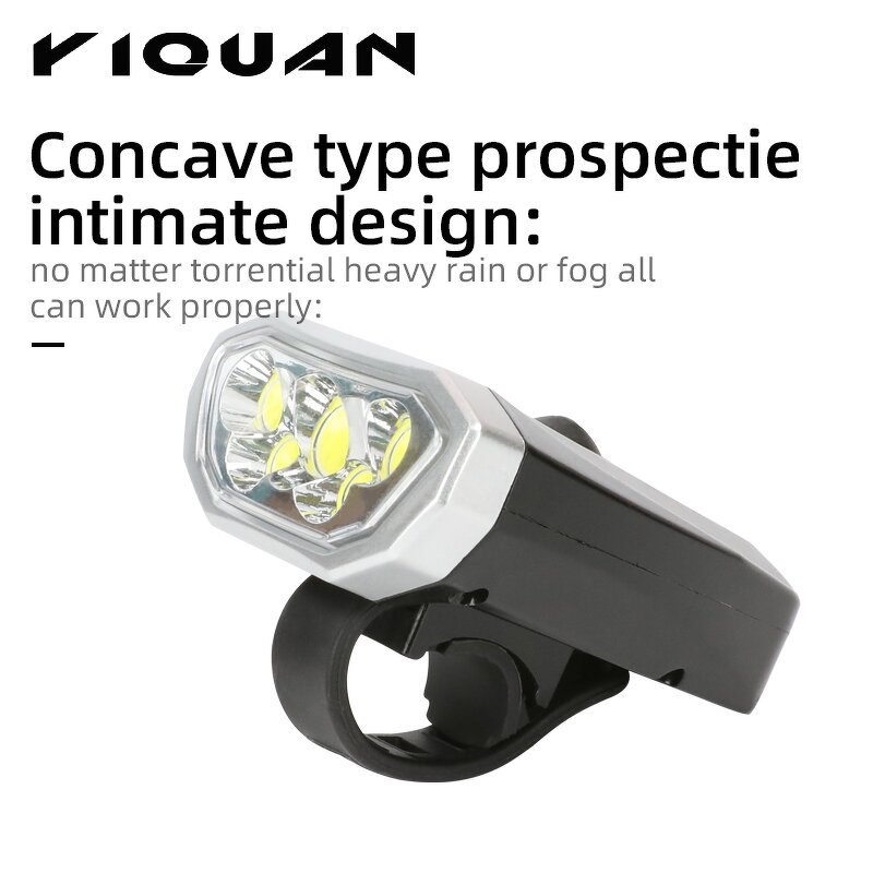 Bike Light Set Supplier - USB Rechargeable Front Rear Flashlight