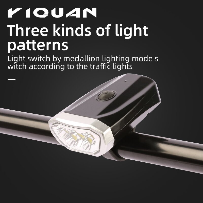 Bike Light Set Supplier - USB Rechargeable Front Rear Flashlight