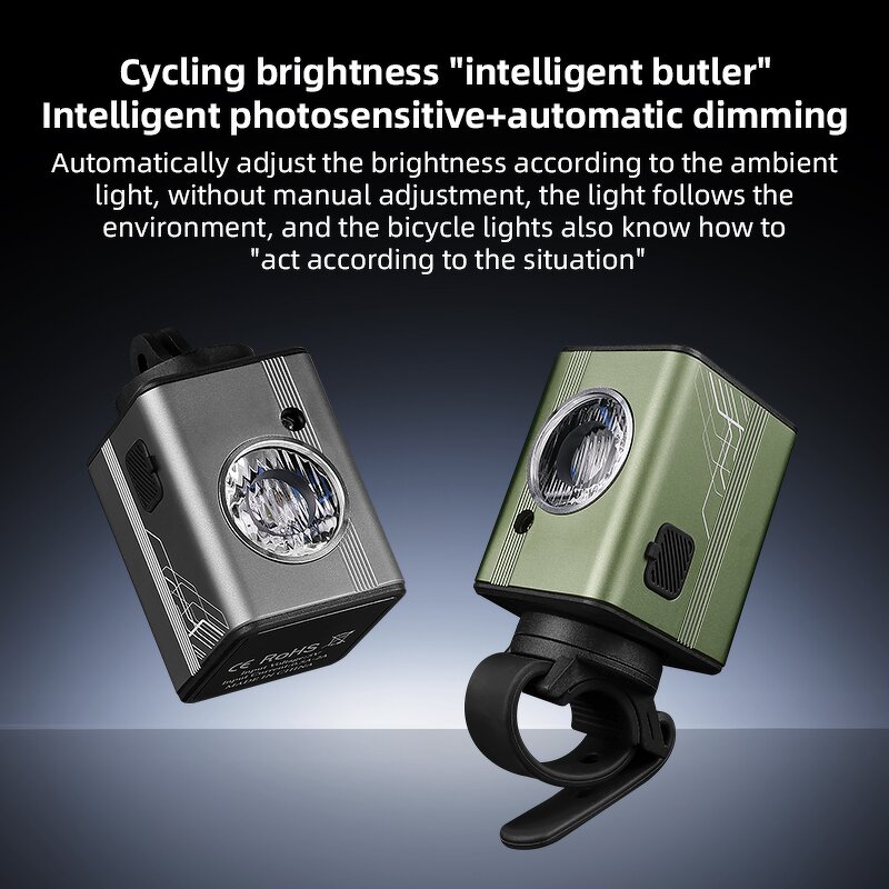 Bike Headlight Factory - 2500 Lumens Auto Sensing Alloy