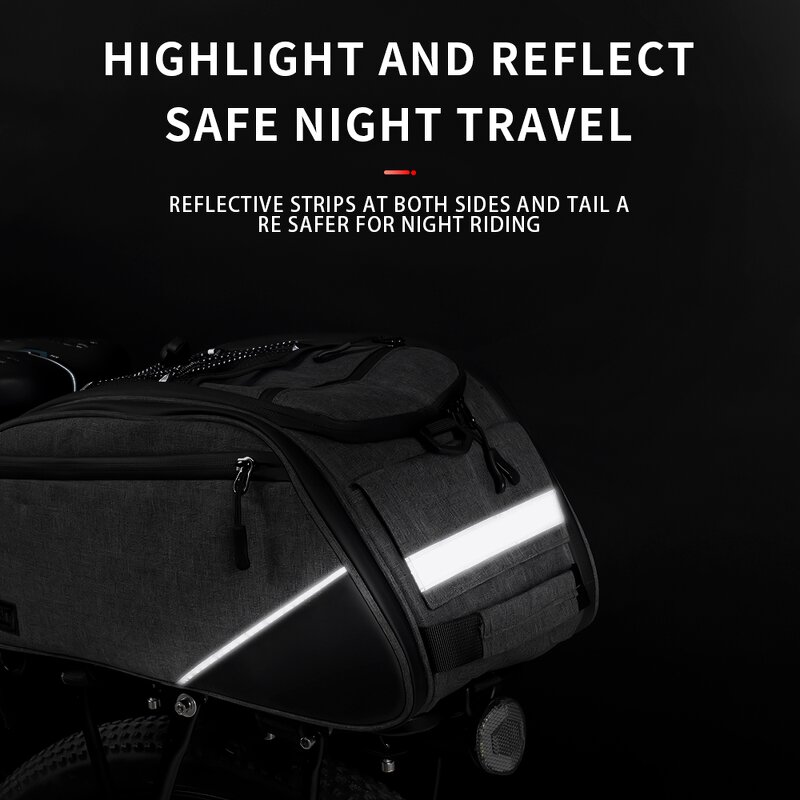 Bicycle Pannier Bag Factory - Large Capacity Waterproof Travel